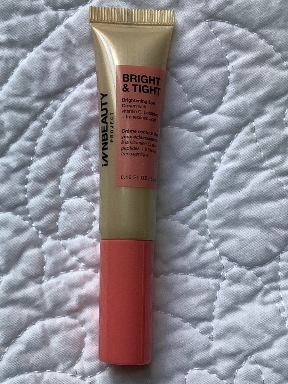 INNBEAUTY Bright&Tight Brightening Eye Cream with vitamin C , peptides 5ml NEW